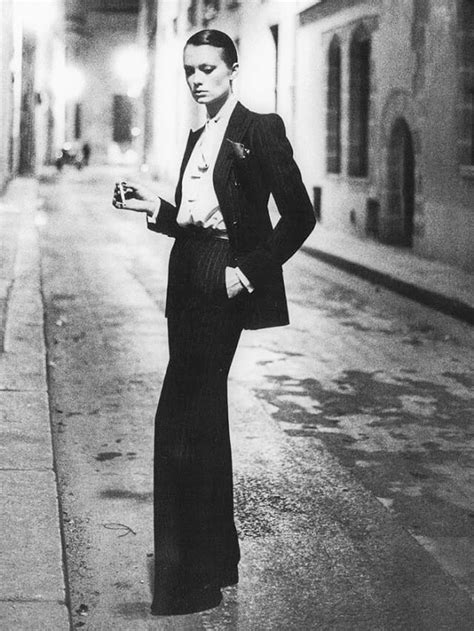 ladies pant suits ysl 1964|THE STORY OF: Yves Saint Laurent’s Le Smoking.